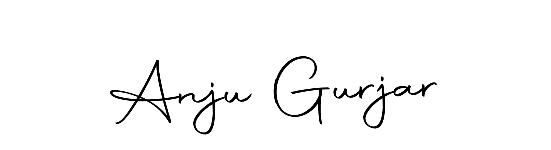 Make a beautiful signature design for name Anju Gurjar. Use this online signature maker to create a handwritten signature for free. Anju Gurjar signature style 10 images and pictures png