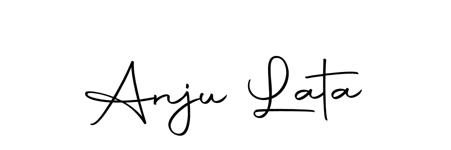 The best way (Autography-DOLnW) to make a short signature is to pick only two or three words in your name. The name Anju Lata include a total of six letters. For converting this name. Anju Lata signature style 10 images and pictures png