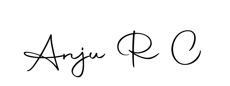 The best way (Autography-DOLnW) to make a short signature is to pick only two or three words in your name. The name Anju R C include a total of six letters. For converting this name. Anju R C signature style 10 images and pictures png