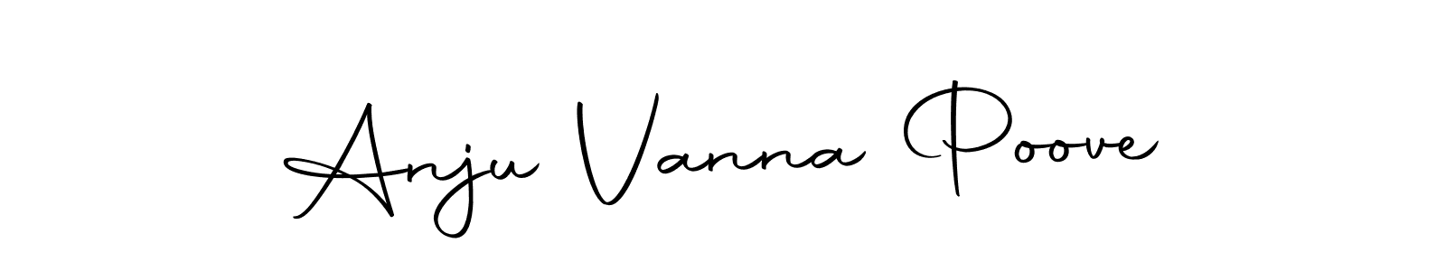 You can use this online signature creator to create a handwritten signature for the name Anju Vanna Poove. This is the best online autograph maker. Anju Vanna Poove signature style 10 images and pictures png