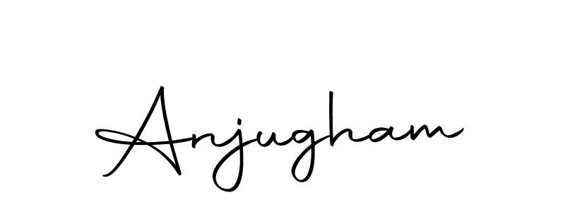 Create a beautiful signature design for name Anjugham. With this signature (Autography-DOLnW) fonts, you can make a handwritten signature for free. Anjugham signature style 10 images and pictures png