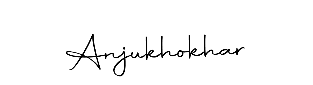 Make a short Anjukhokhar signature style. Manage your documents anywhere anytime using Autography-DOLnW. Create and add eSignatures, submit forms, share and send files easily. Anjukhokhar signature style 10 images and pictures png