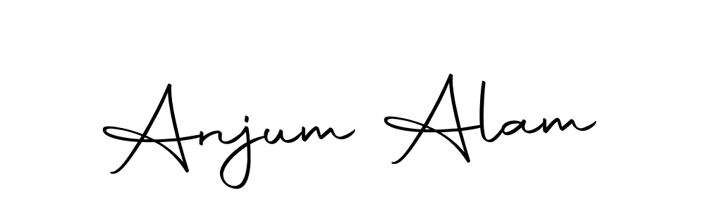 Make a beautiful signature design for name Anjum Alam. With this signature (Autography-DOLnW) style, you can create a handwritten signature for free. Anjum Alam signature style 10 images and pictures png