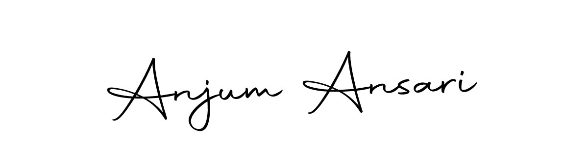 Here are the top 10 professional signature styles for the name Anjum Ansari. These are the best autograph styles you can use for your name. Anjum Ansari signature style 10 images and pictures png