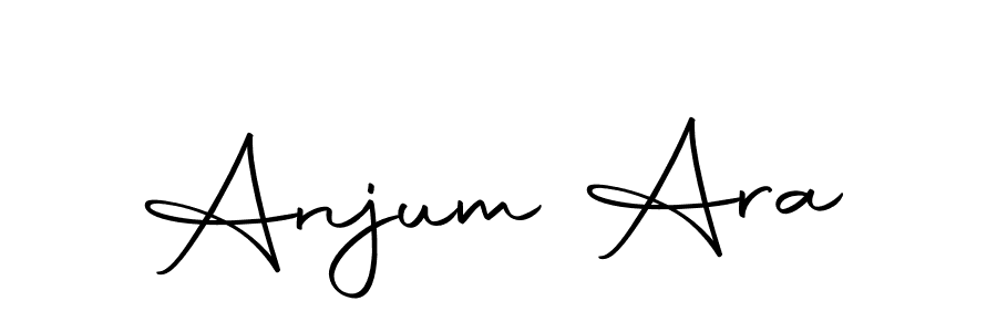 Create a beautiful signature design for name Anjum Ara. With this signature (Autography-DOLnW) fonts, you can make a handwritten signature for free. Anjum Ara signature style 10 images and pictures png