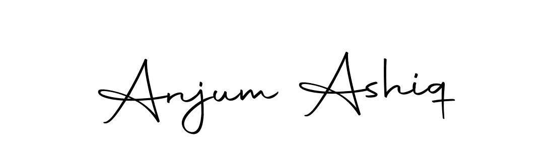 The best way (Autography-DOLnW) to make a short signature is to pick only two or three words in your name. The name Anjum Ashiq include a total of six letters. For converting this name. Anjum Ashiq signature style 10 images and pictures png