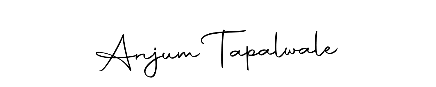 Anjum Tapalwale stylish signature style. Best Handwritten Sign (Autography-DOLnW) for my name. Handwritten Signature Collection Ideas for my name Anjum Tapalwale. Anjum Tapalwale signature style 10 images and pictures png