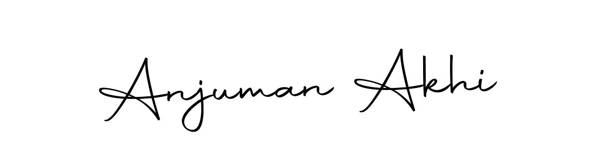 Use a signature maker to create a handwritten signature online. With this signature software, you can design (Autography-DOLnW) your own signature for name Anjuman Akhi. Anjuman Akhi signature style 10 images and pictures png