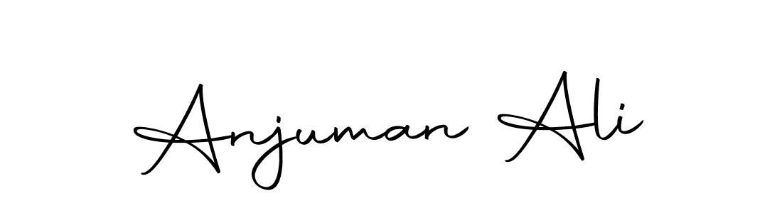 Make a beautiful signature design for name Anjuman Ali. Use this online signature maker to create a handwritten signature for free. Anjuman Ali signature style 10 images and pictures png
