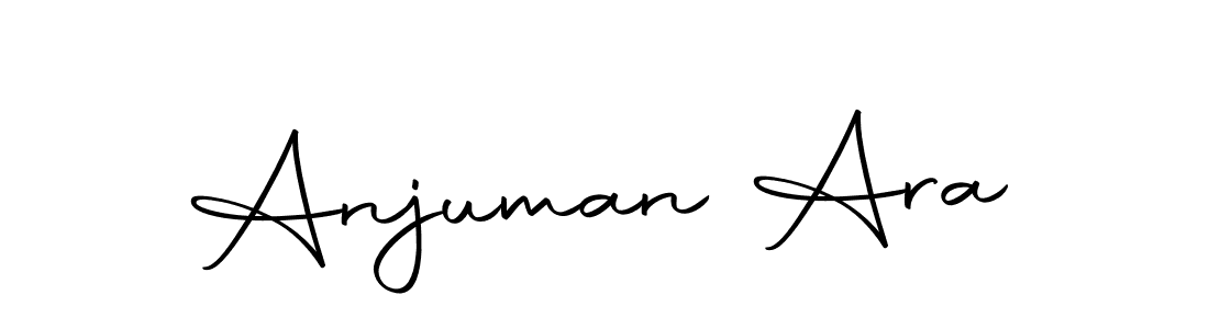 Design your own signature with our free online signature maker. With this signature software, you can create a handwritten (Autography-DOLnW) signature for name Anjuman Ara. Anjuman Ara signature style 10 images and pictures png