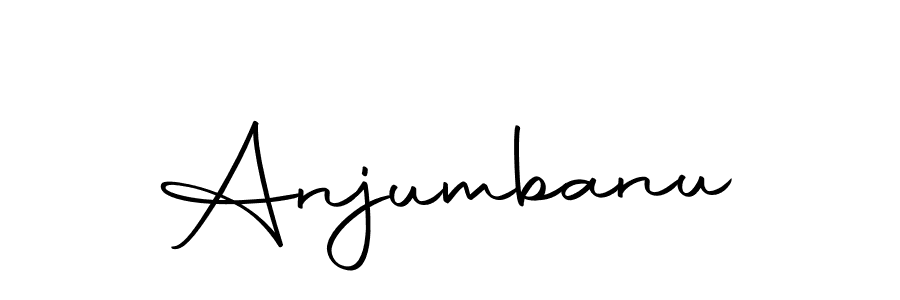 How to make Anjumbanu name signature. Use Autography-DOLnW style for creating short signs online. This is the latest handwritten sign. Anjumbanu signature style 10 images and pictures png