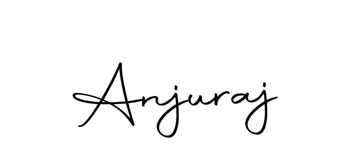 Anjuraj stylish signature style. Best Handwritten Sign (Autography-DOLnW) for my name. Handwritten Signature Collection Ideas for my name Anjuraj. Anjuraj signature style 10 images and pictures png