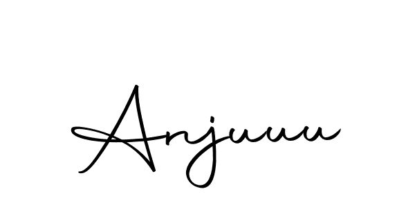 You can use this online signature creator to create a handwritten signature for the name Anjuuu. This is the best online autograph maker. Anjuuu signature style 10 images and pictures png