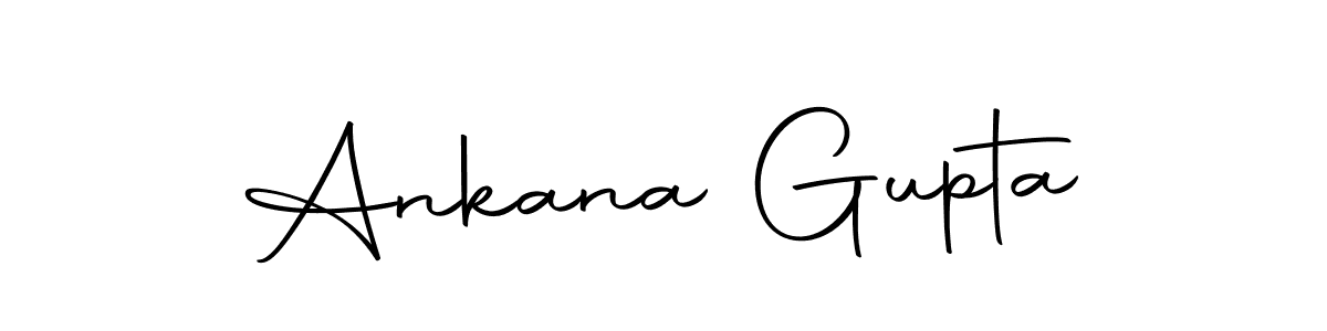 Make a beautiful signature design for name Ankana Gupta. Use this online signature maker to create a handwritten signature for free. Ankana Gupta signature style 10 images and pictures png