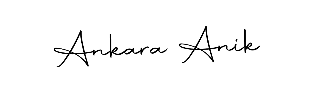 How to make Ankara Anik name signature. Use Autography-DOLnW style for creating short signs online. This is the latest handwritten sign. Ankara Anik signature style 10 images and pictures png