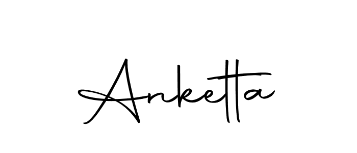 Similarly Autography-DOLnW is the best handwritten signature design. Signature creator online .You can use it as an online autograph creator for name Anketta. Anketta signature style 10 images and pictures png