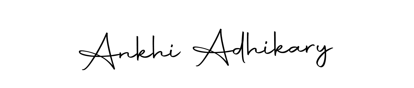 Make a beautiful signature design for name Ankhi Adhikary. Use this online signature maker to create a handwritten signature for free. Ankhi Adhikary signature style 10 images and pictures png