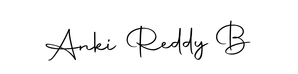 Make a beautiful signature design for name Anki Reddy B. Use this online signature maker to create a handwritten signature for free. Anki Reddy B signature style 10 images and pictures png