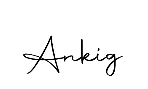 Create a beautiful signature design for name Ankig. With this signature (Autography-DOLnW) fonts, you can make a handwritten signature for free. Ankig signature style 10 images and pictures png