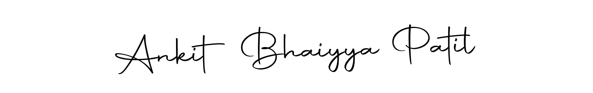 The best way (Autography-DOLnW) to make a short signature is to pick only two or three words in your name. The name Ankit Bhaiyya Patil include a total of six letters. For converting this name. Ankit Bhaiyya Patil signature style 10 images and pictures png