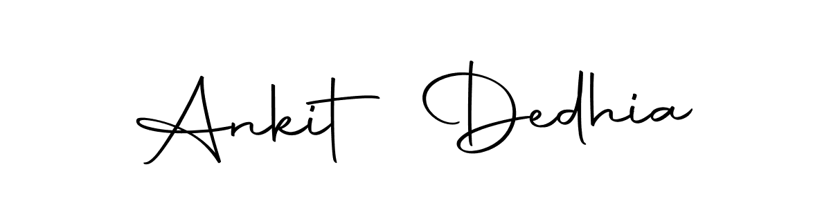 Make a beautiful signature design for name Ankit Dedhia. With this signature (Autography-DOLnW) style, you can create a handwritten signature for free. Ankit Dedhia signature style 10 images and pictures png