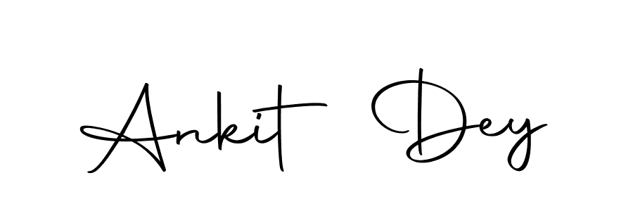 Design your own signature with our free online signature maker. With this signature software, you can create a handwritten (Autography-DOLnW) signature for name Ankit Dey. Ankit Dey signature style 10 images and pictures png