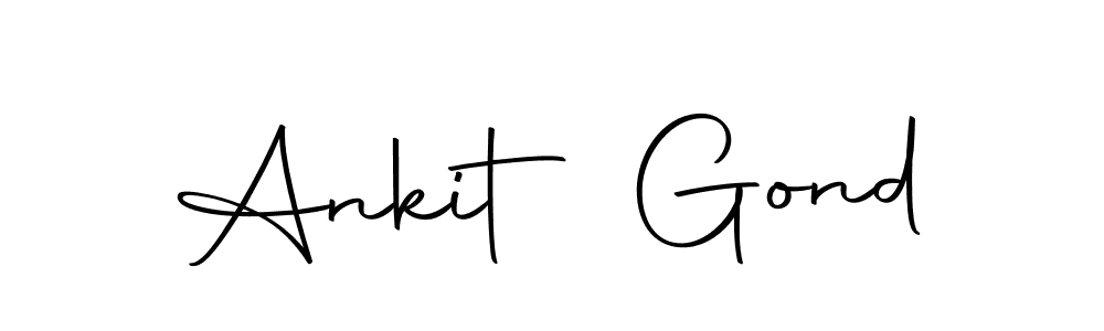 Make a beautiful signature design for name Ankit Gond. Use this online signature maker to create a handwritten signature for free. Ankit Gond signature style 10 images and pictures png