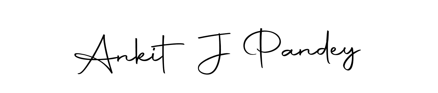 Make a beautiful signature design for name Ankit J Pandey. With this signature (Autography-DOLnW) style, you can create a handwritten signature for free. Ankit J Pandey signature style 10 images and pictures png
