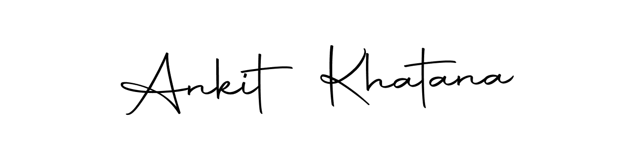 How to make Ankit Khatana name signature. Use Autography-DOLnW style for creating short signs online. This is the latest handwritten sign. Ankit Khatana signature style 10 images and pictures png