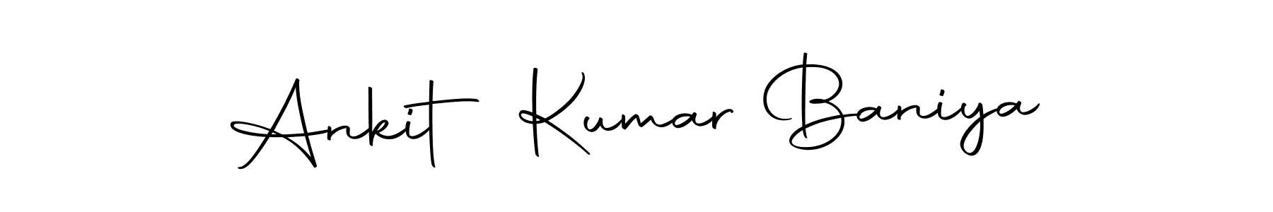 Design your own signature with our free online signature maker. With this signature software, you can create a handwritten (Autography-DOLnW) signature for name Ankit Kumar Baniya. Ankit Kumar Baniya signature style 10 images and pictures png