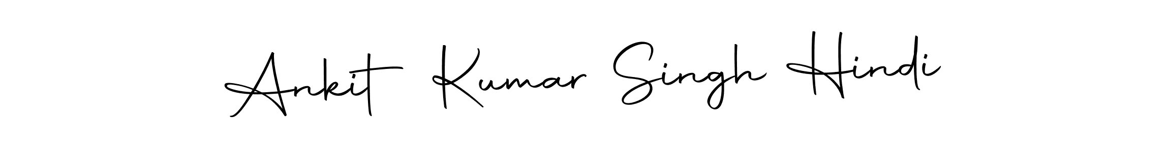 How to make Ankit Kumar Singh Hindi name signature. Use Autography-DOLnW style for creating short signs online. This is the latest handwritten sign. Ankit Kumar Singh Hindi signature style 10 images and pictures png