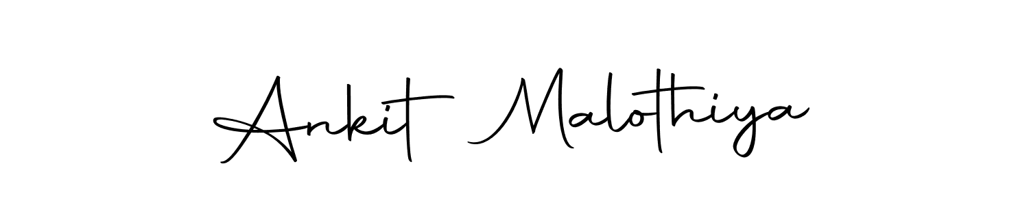 The best way (Autography-DOLnW) to make a short signature is to pick only two or three words in your name. The name Ankit Malothiya include a total of six letters. For converting this name. Ankit Malothiya signature style 10 images and pictures png