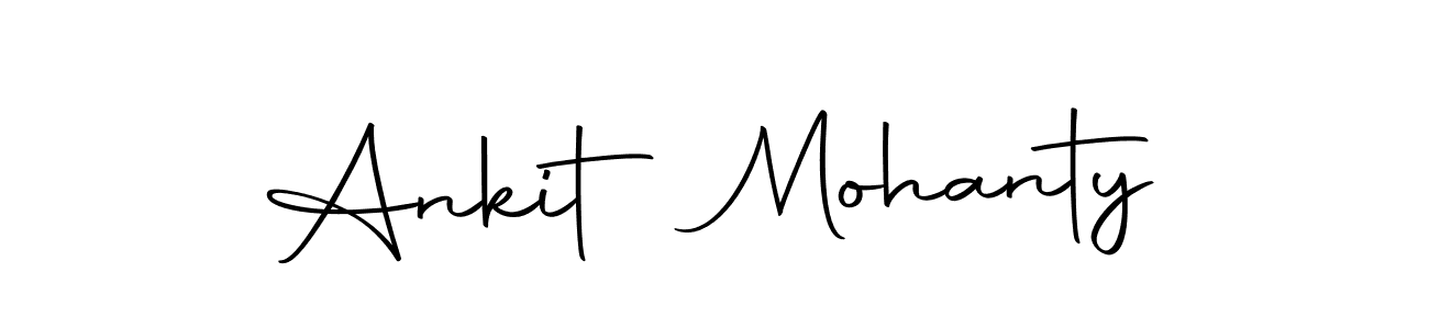 How to make Ankit Mohanty name signature. Use Autography-DOLnW style for creating short signs online. This is the latest handwritten sign. Ankit Mohanty signature style 10 images and pictures png