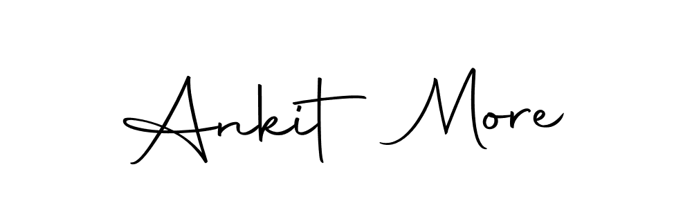 How to make Ankit More name signature. Use Autography-DOLnW style for creating short signs online. This is the latest handwritten sign. Ankit More signature style 10 images and pictures png