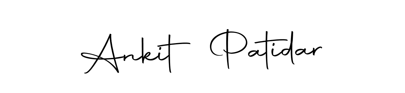 Design your own signature with our free online signature maker. With this signature software, you can create a handwritten (Autography-DOLnW) signature for name Ankit Patidar. Ankit Patidar signature style 10 images and pictures png