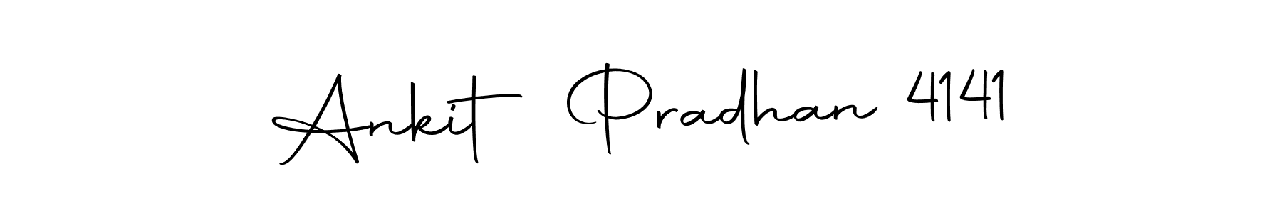 Ankit Pradhan 4141 stylish signature style. Best Handwritten Sign (Autography-DOLnW) for my name. Handwritten Signature Collection Ideas for my name Ankit Pradhan 4141. Ankit Pradhan 4141 signature style 10 images and pictures png