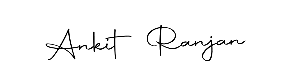 How to make Ankit Ranjan name signature. Use Autography-DOLnW style for creating short signs online. This is the latest handwritten sign. Ankit Ranjan signature style 10 images and pictures png