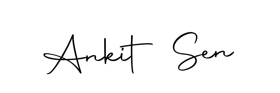 How to make Ankit Sen name signature. Use Autography-DOLnW style for creating short signs online. This is the latest handwritten sign. Ankit Sen signature style 10 images and pictures png