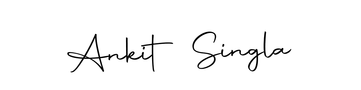 You can use this online signature creator to create a handwritten signature for the name Ankit Singla. This is the best online autograph maker. Ankit Singla signature style 10 images and pictures png