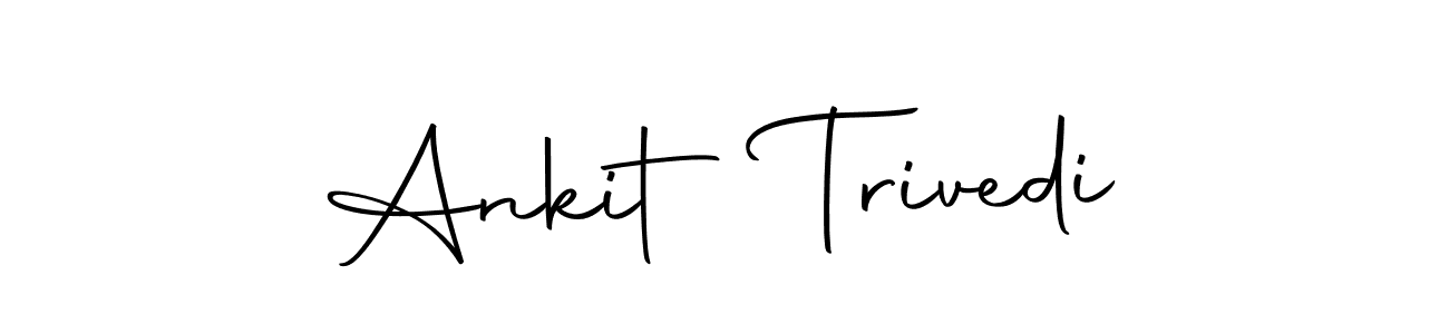 Ankit Trivedi stylish signature style. Best Handwritten Sign (Autography-DOLnW) for my name. Handwritten Signature Collection Ideas for my name Ankit Trivedi. Ankit Trivedi signature style 10 images and pictures png