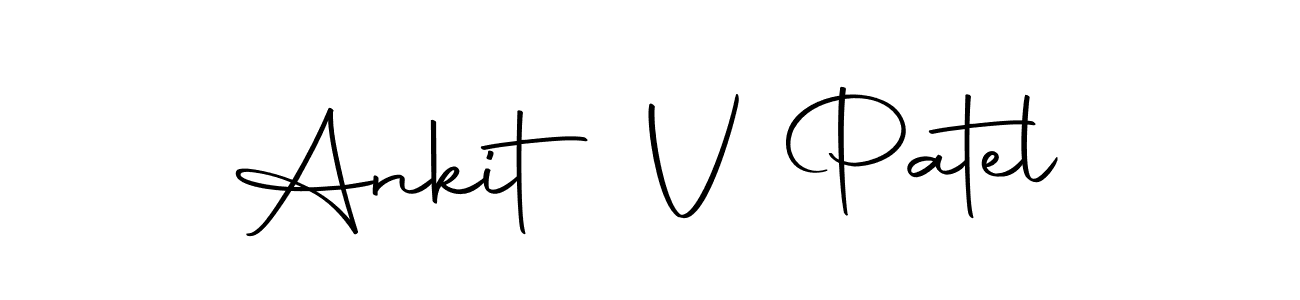 Once you've used our free online signature maker to create your best signature Autography-DOLnW style, it's time to enjoy all of the benefits that Ankit V Patel name signing documents. Ankit V Patel signature style 10 images and pictures png