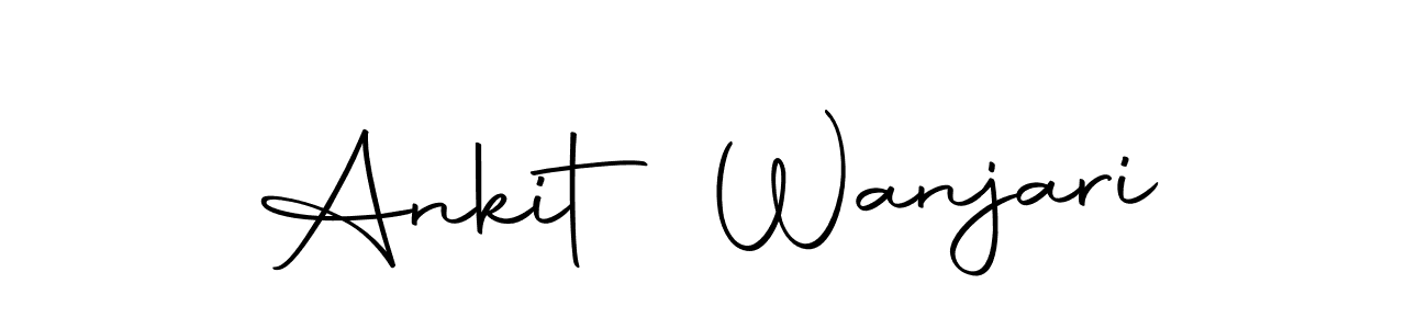 Make a beautiful signature design for name Ankit Wanjari. Use this online signature maker to create a handwritten signature for free. Ankit Wanjari signature style 10 images and pictures png
