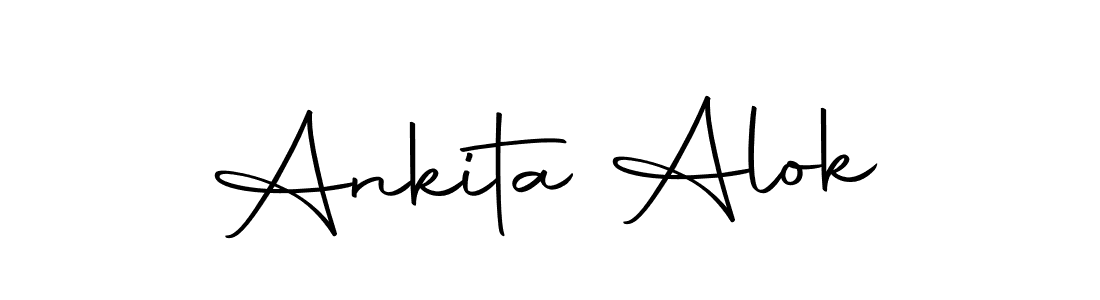 if you are searching for the best signature style for your name Ankita Alok. so please give up your signature search. here we have designed multiple signature styles  using Autography-DOLnW. Ankita Alok signature style 10 images and pictures png