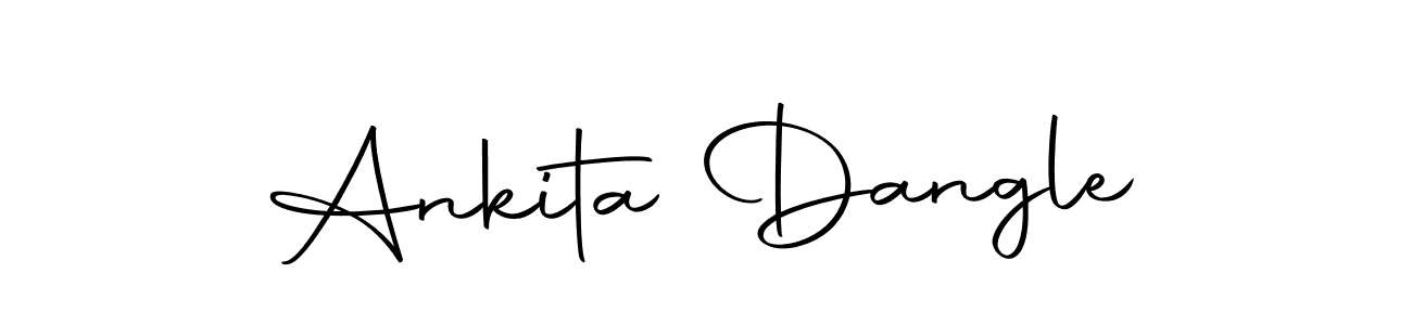 Design your own signature with our free online signature maker. With this signature software, you can create a handwritten (Autography-DOLnW) signature for name Ankita Dangle. Ankita Dangle signature style 10 images and pictures png