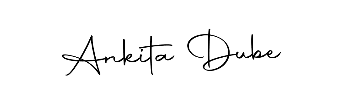 Also we have Ankita Dube name is the best signature style. Create professional handwritten signature collection using Autography-DOLnW autograph style. Ankita Dube signature style 10 images and pictures png