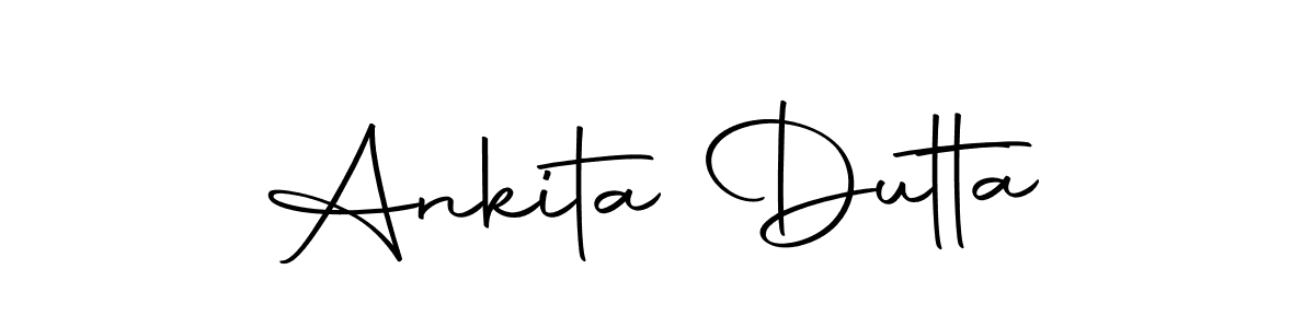 Ankita Dutta stylish signature style. Best Handwritten Sign (Autography-DOLnW) for my name. Handwritten Signature Collection Ideas for my name Ankita Dutta. Ankita Dutta signature style 10 images and pictures png