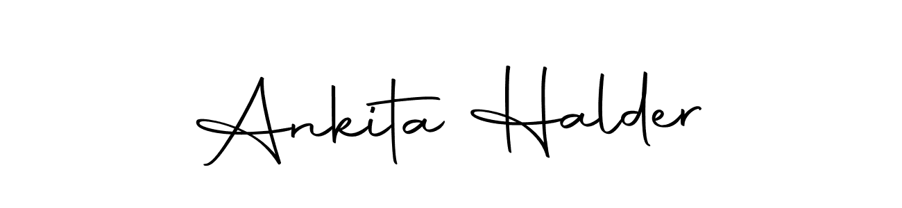 Here are the top 10 professional signature styles for the name Ankita Halder. These are the best autograph styles you can use for your name. Ankita Halder signature style 10 images and pictures png