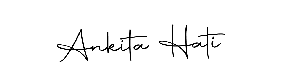 Make a beautiful signature design for name Ankita Hati. Use this online signature maker to create a handwritten signature for free. Ankita Hati signature style 10 images and pictures png