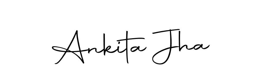 Make a beautiful signature design for name Ankita Jha. With this signature (Autography-DOLnW) style, you can create a handwritten signature for free. Ankita Jha signature style 10 images and pictures png