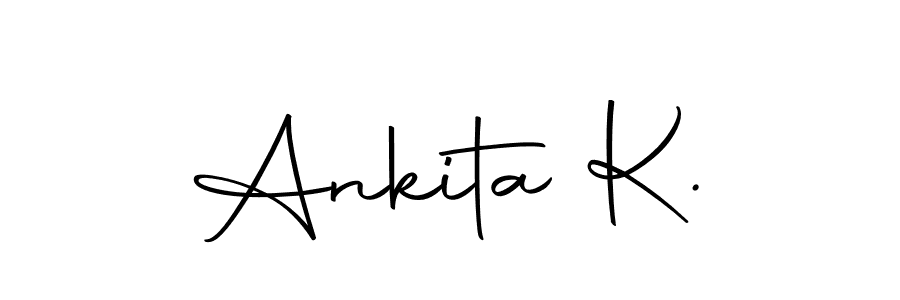 Similarly Autography-DOLnW is the best handwritten signature design. Signature creator online .You can use it as an online autograph creator for name Ankita K.. Ankita K. signature style 10 images and pictures png